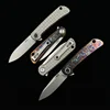 Space SK1502 Folding Knife VG10 Steel Titanium Handle Outdoor Camping Portable angling Knife tool EDC 3