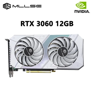 MLLSE 그래픽 카드, NVIDIA GeForce RTX 3060, 12 GB GDDR6, 256 비트, PCI Express, 4.0 × 16 HDMI 데스크탑 게임용 비디오 카드