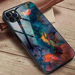 Vibrant Splash Ink Glass Silicone Phone Case - Samsung S25 Edge 5G (PBL - 329BL7055A1)