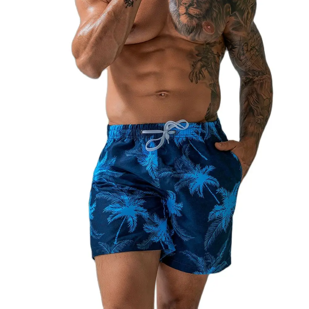 

men's Brand beach pants men's Summer casual shorts quick-drying swimming trunks running gym men's plus size swimming trunks