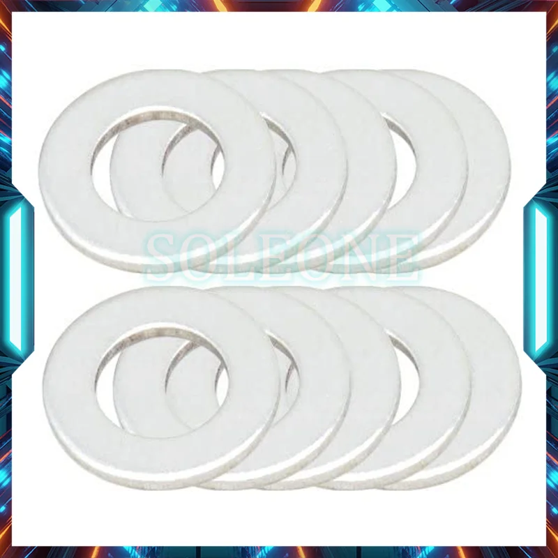 

94109-12000 9410912000 10x 12mm Oil Drain Plug Crush Washers For Honda Odyssey Accord Civic Crv Acura Mdx TL