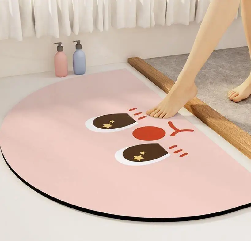 

, bathroom anti-skid mat, bathroom absorbent floor mat Cartoon carpet