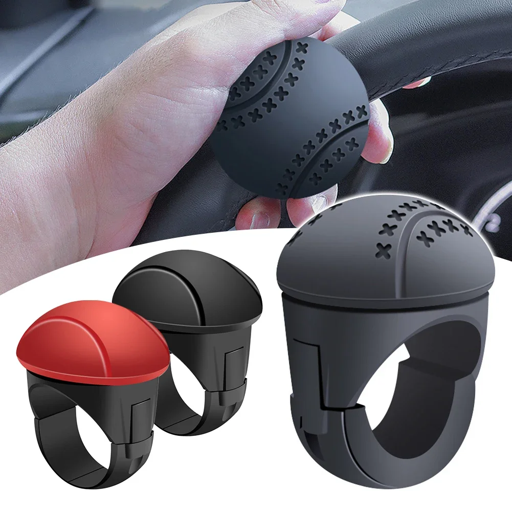 Booster de volant tournant de voiture, bouton de rotation, roulement en métal résistant à 360, poignée d'alimentation, accessoires de voiture en forme de boule