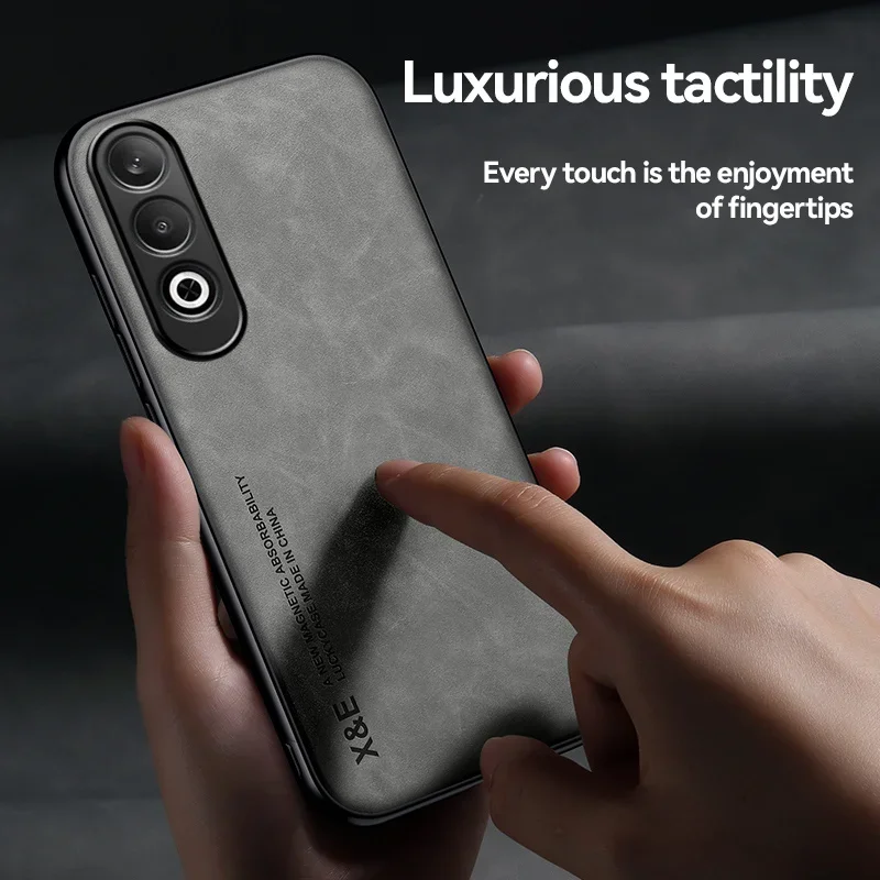 Shockproof Magnetic Suction Phone Case with Built-in Car Holder