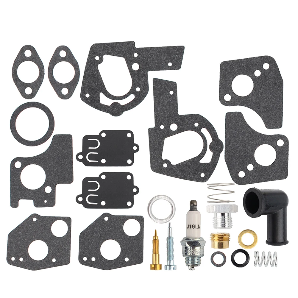 

1set Carburetor Overhaul Rebuild Replacement Kit For Craftsman Engines 495606 494624 3-5HP Garden Power Tools Accessories