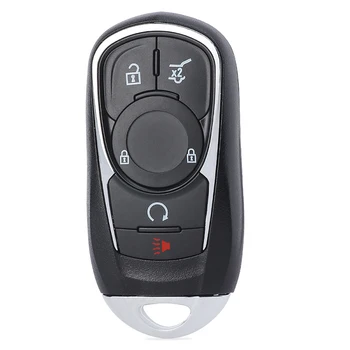 Keyforkess 315/ 433MHz ID46 Chip HYQ4AA HYQ4EA Smart 6 Button Remote Key Fob per Buick Enclave Envision Regal 2016 17 2018 2019 2020 - KEYECU 315 433MHz ID46 Chip HYQ4AA HYQ4EA Smart 6 Button Remote Key Fob per Buick