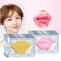 5/10/20/30pcs Pink Gold Crystal Collagen Lip Mask Plump Lips Moisturizing Nourishing Lip Patches Lips Plumper Skin Care Products