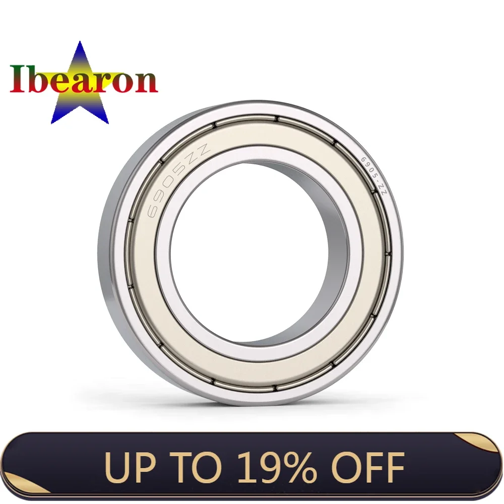 

1PCS 16006ZZ 16007ZZ 16008ZZ Thin Wall Bearing Deep Groove Ball Bearings High Quality Metal Shielded Bearing Bearing Steel