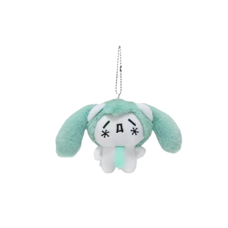 Hatsune Miku Anime Kawaii Mini Q Version Student School Bag Plush Doll Pendant Keychain For Friends