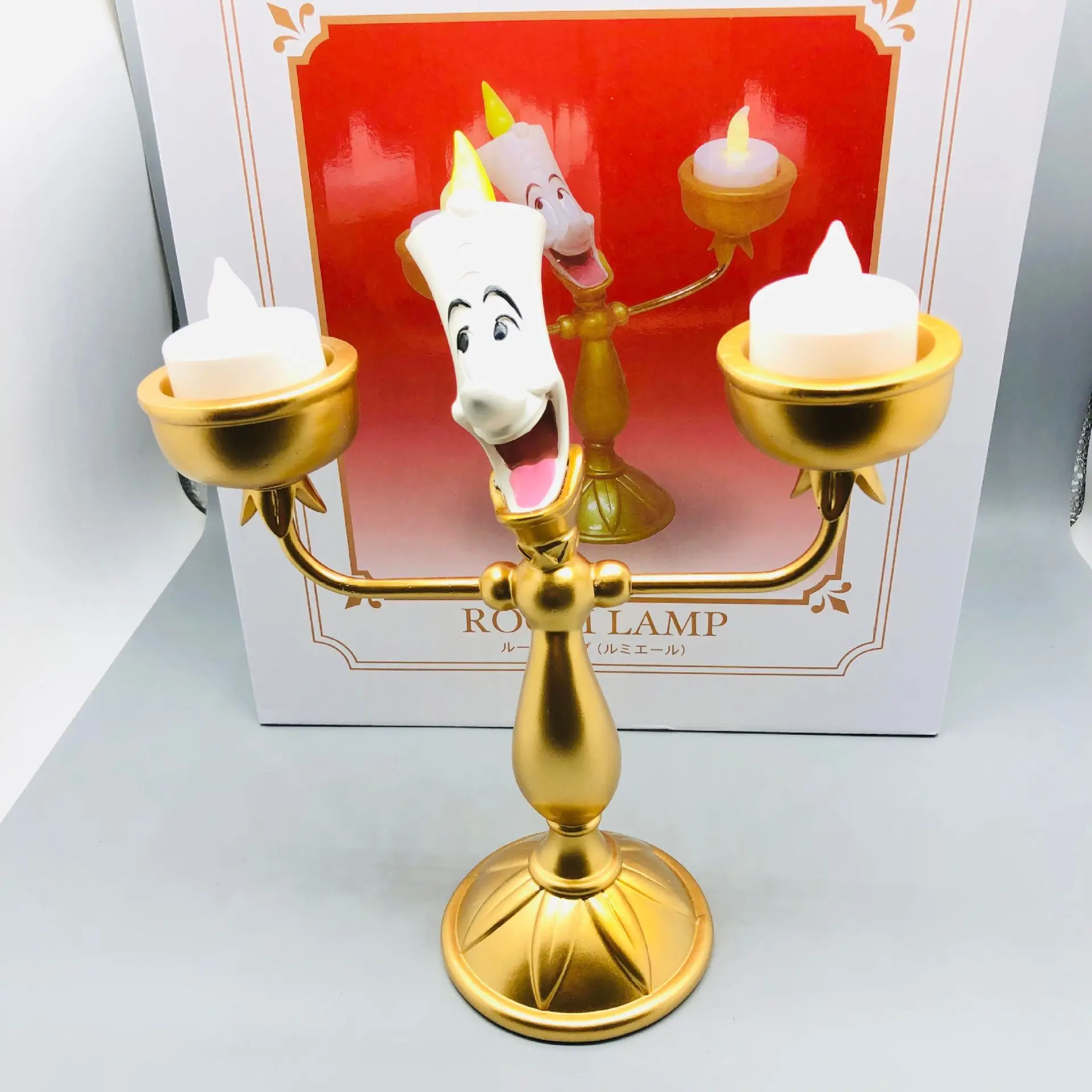 (Dis Beauty and the Beast Cogsworth Mr Clock Actio...