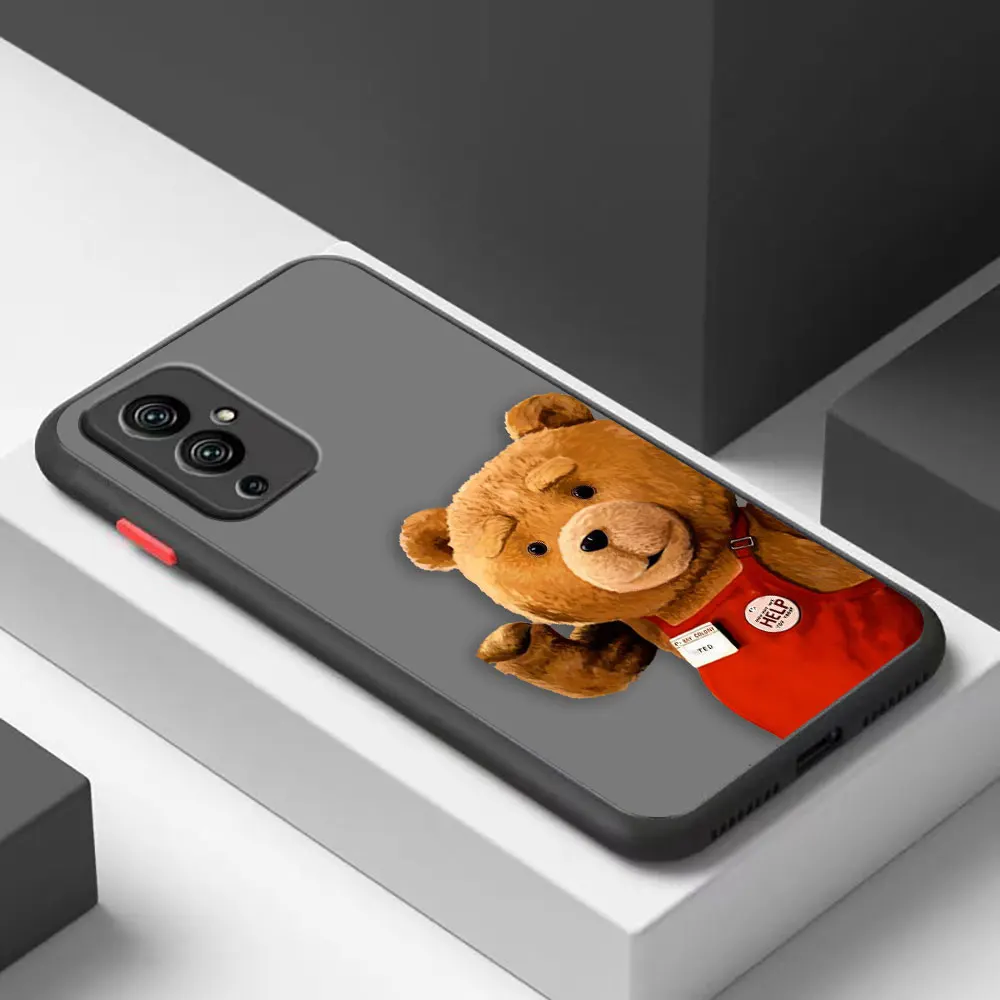 thumbnail image 1 of Funda mate para Oneplus 10 9 8T 8 7 7T 6 6T 5T PRO NORD CE 2 N10 N100 5G Funda Coque Capa Shell travieso t-oso de peluche pareja, 1 of 5