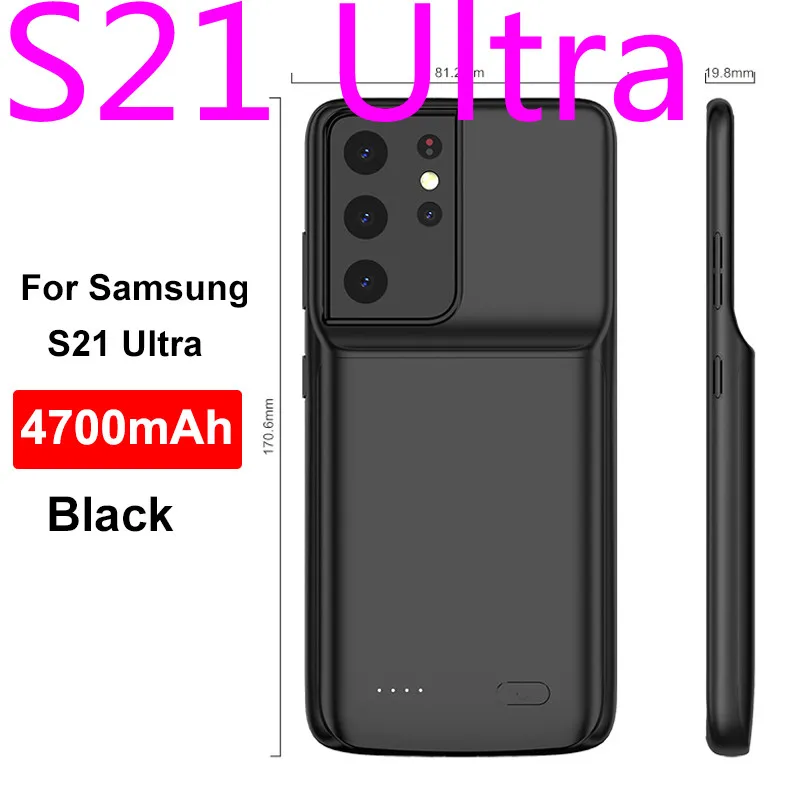  - S23 battery case For Samsung Galaxy S21 S22 S23 Ultra S23 Plus Battery charger Power cases power Bank shockproof Charging cover