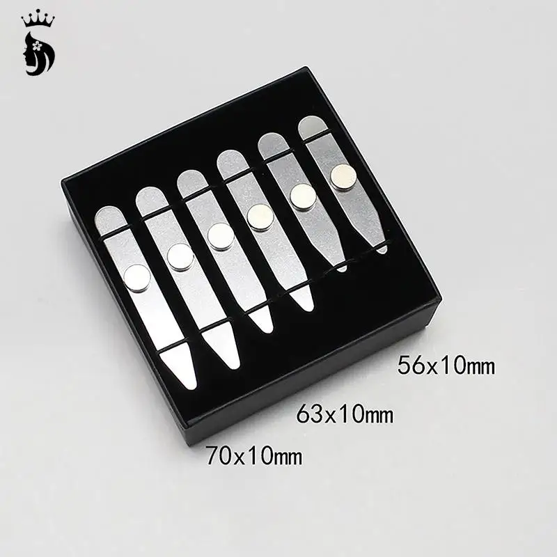 

3 Size Stainless Steel Collar Stays For Man Collar Support Business Men Gift Shirt Bone Stiffener Inserts Fixed