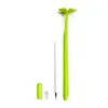 24 Pcs Creative Four-leaf Clover Flowers Artificial Flowers Neutral Pen Cute Small Fresh Lucky Flower Student Stationery 5