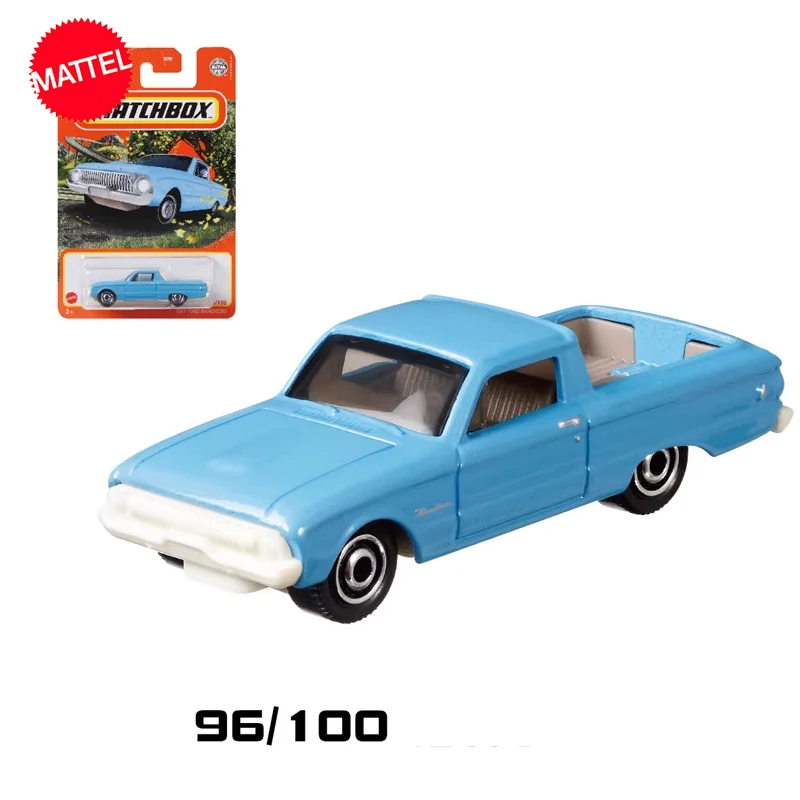 Original Mattel Matchbox 30782 Car 1/64 Metal Diecast 96/100 1961 Ford Ranchero Vehicle Toys for Boys Collection Birthday Gift