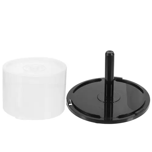 CD Empty Bucket Cases Storage Unit for Car Holder Container Dvd Spindle Cake Box Travel - Image 4
