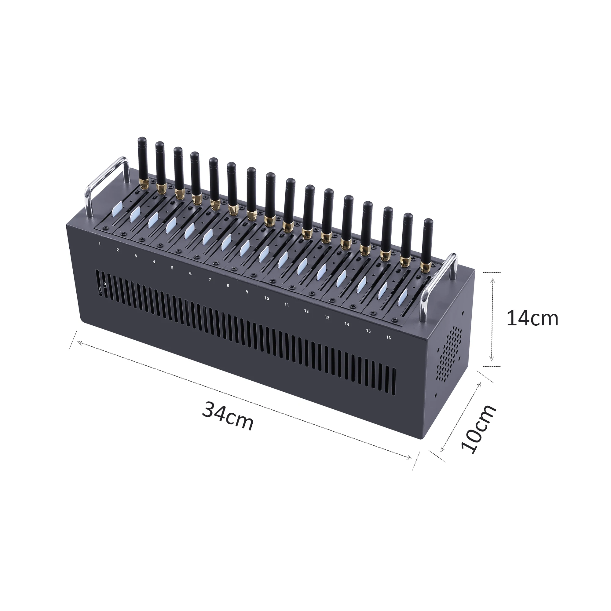 빠른 전송-속도 LTE 4G SMS 모뎀, 16 포트 4G 대량 Sms 모뎀 Sms 방송 게이트웨이 Gsm 모뎀