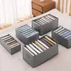 Folding Closet Organizer Panties and Socks Storage Boxes Wardrobe Clothes Underwear Organizer Drawers Clothes Separator Boxes 6