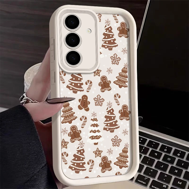 Festive Christmas Tree Silicone Bumper Phone Case