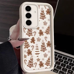 Festive Christmas Tree Silicone Bumper Phone Case - Samsung S24 (3)