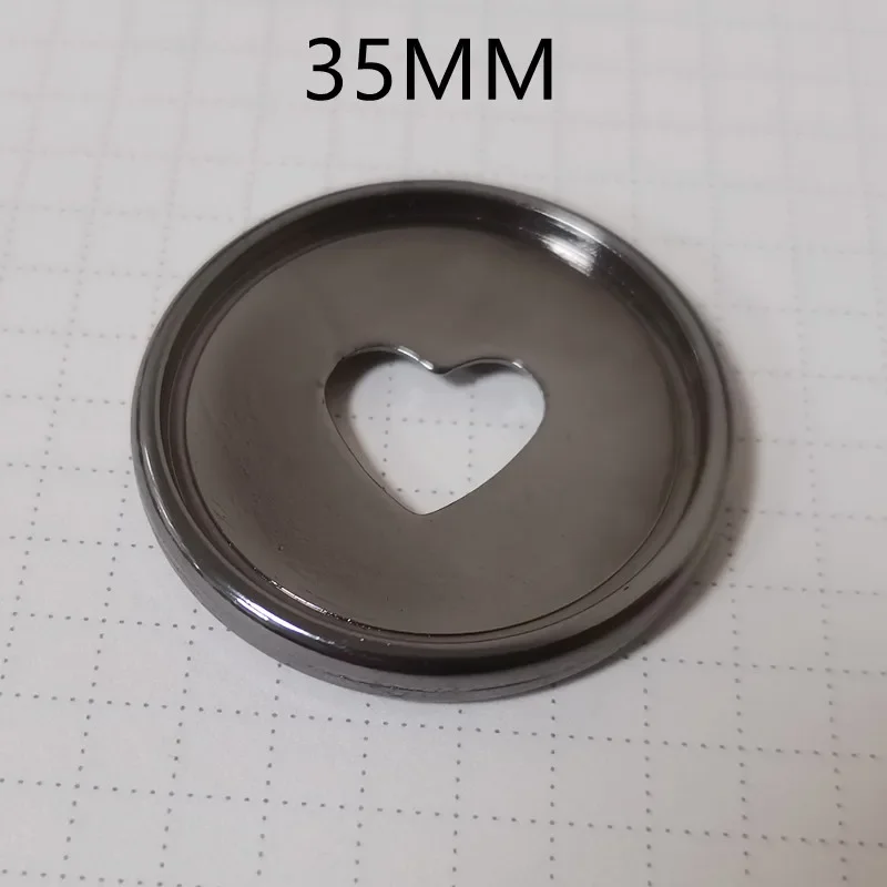 Binding Ring 30PCS35MM electroplating plastic binding CD DIY loose-leaf mushroom hole notebook disc buckle
