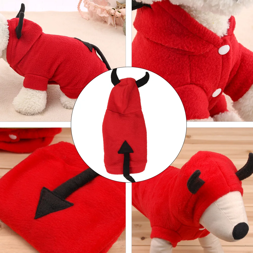 Pet Transformation Costume Men Apparel Winter Clothes Halloween Dog Supplies Drawstring Bag Man 2