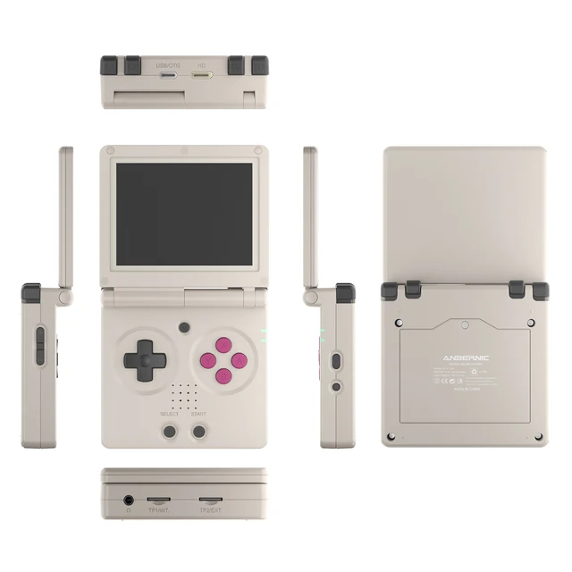 ANBERNIC RG35XXSP Retro Flip Handheld Game Console 3.5