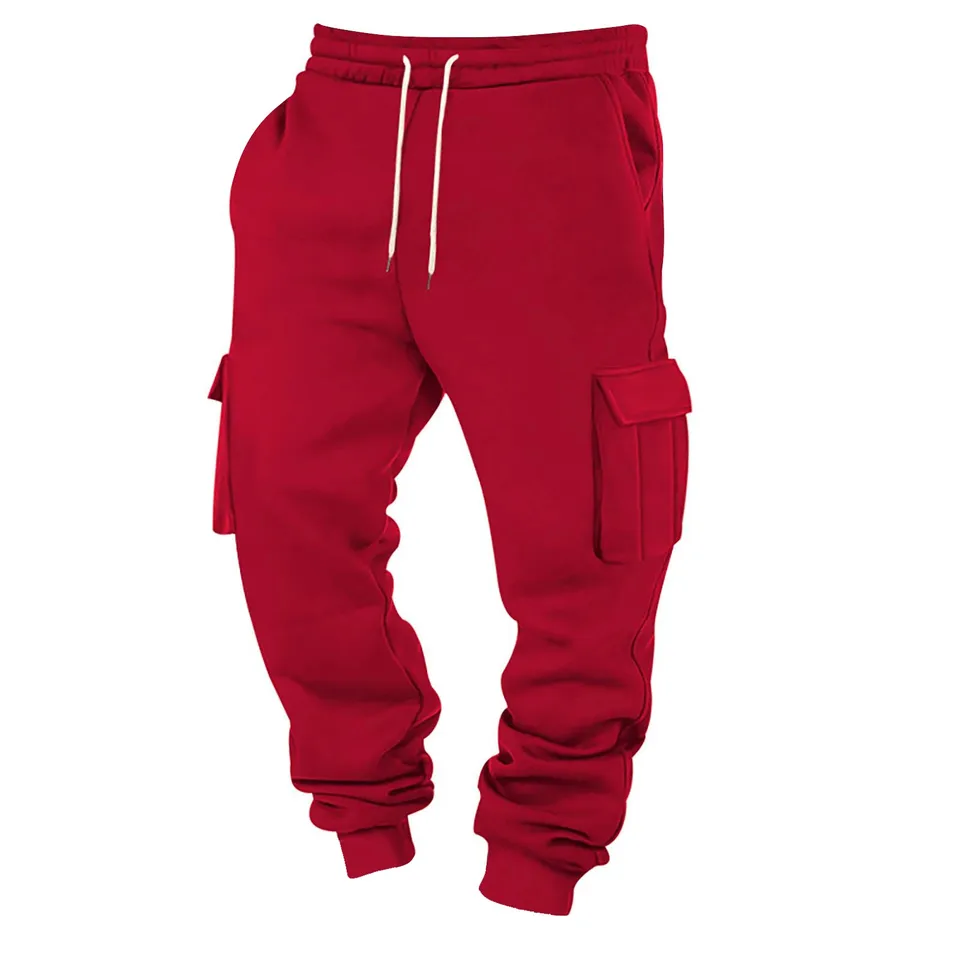 Men's Cotton Multi Pocket Joggers for Sports