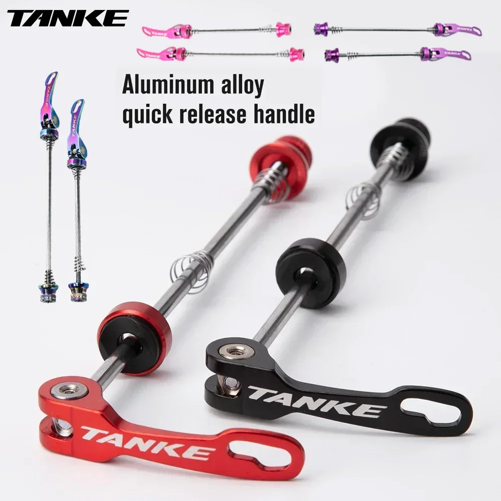 Bicycle Quick Release Skewer Bicycle Quick Release Bolt Hub Skewers Lever Axle For Front 100mm Rear 135mm Road Mountain Bike Replacement Cycling Parts