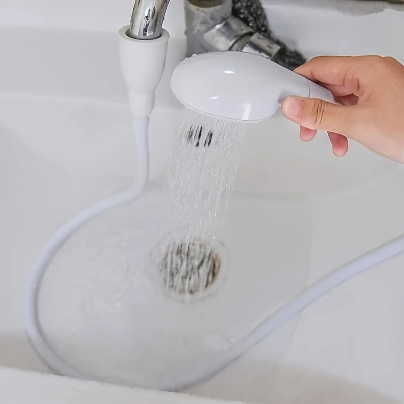 1pc Faucet Washing Hair Shower Pet Cat Dog Bath Sprayer Multi Purpose Faucet Spray Head Convenient Easy Installation 3