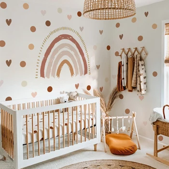 Boho Rainbow Wall Decals 1