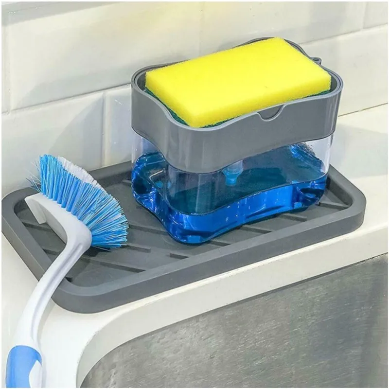 Tanio Dozowniki mydła w płynie szorowanie dozownik detergentu w płynie