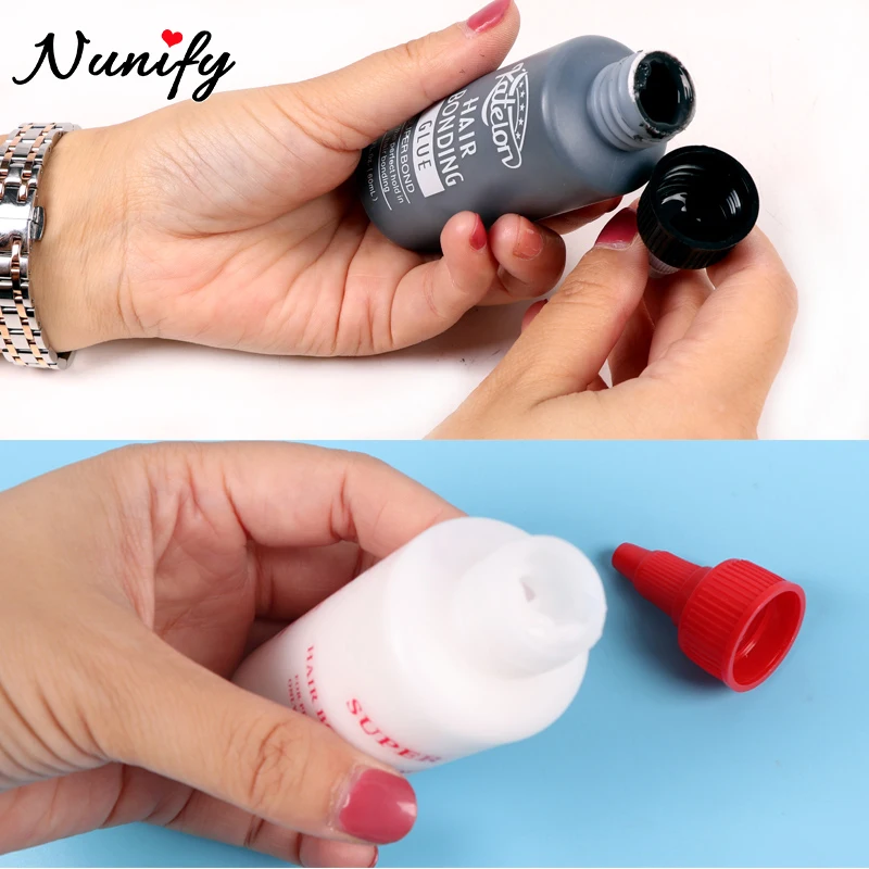 Professional Super Hair Bond Remover For Salon 1 Bottle Black Hair Weaving Bond Anti-Fungus Hair Bonding Glue For Hair Bundles