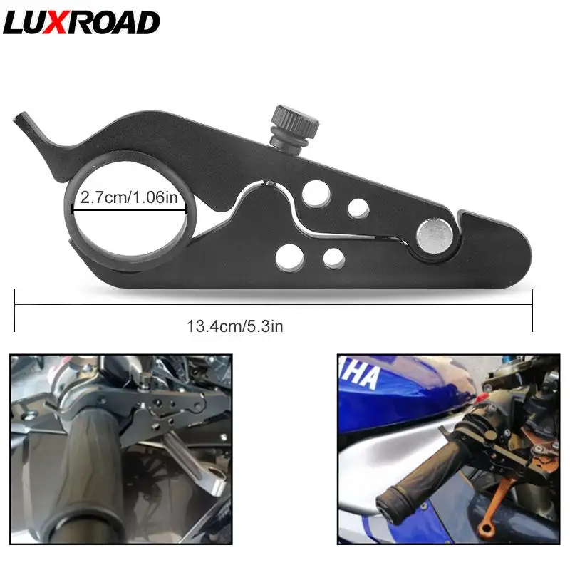Motorcycle Cruise Control Lever Throttle Lock Assist Retainer Wrist