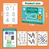 Children Montessori Drawing Toy Pen Control Training Color Shape Math Match Game Set Toddler Learning Activities Educational Toy 6