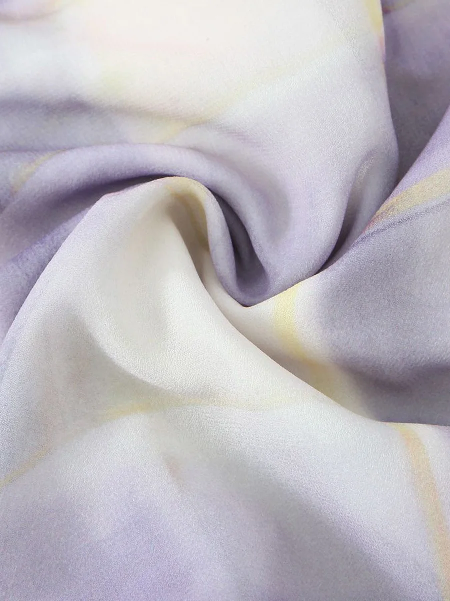 Gentle Purple Argyle Irregular Dress Premium Plus Size Women Preppy Style 45° Diagonal Cut Spaghetti Strap Dresses 9225