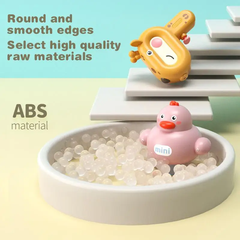 Water Gun Children's Cartoon Blow-Water Small Spray Toy Summer Outdoor Swimming Party Toys for Boys Girl Baby Bath Kids Gifts 5