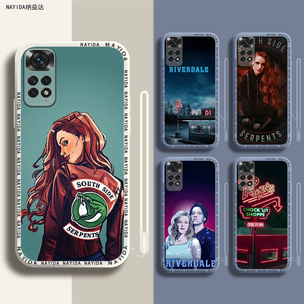

Phone Case For Xiaomi Redmi Note 12 11 12S Pro Plus 12c 11a 4G 5G Soft Silicone Cover Riverdale South Side