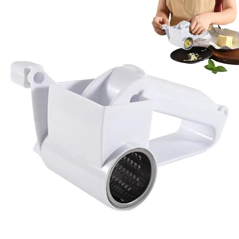 

Cheese Grater Hand Cranked Rotating Cheese Grater Vegetable Grater Multifunctional Vegetable Chopper Kitchen Gadgets for Grating