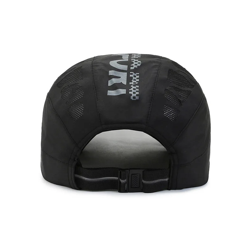 Summer Outdoor Sports Retro Thin Sunscreen Quick Dry Mesh Breathable Men's Baseball Cap Hiking Travel Peaked Hat A286
