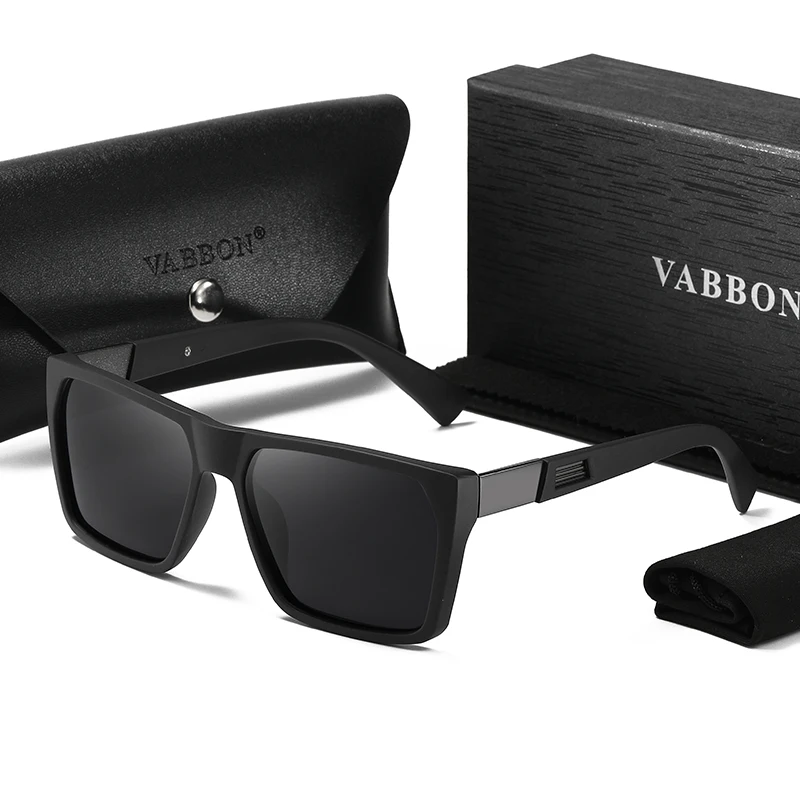New Square Sunglasses Men's Anti-uv Sunglasses Fashion Polarization Car 1084