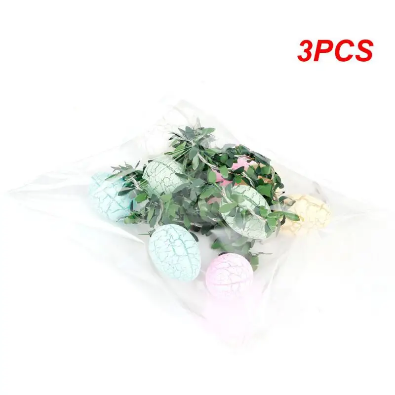 

3PCS 10Leds Egg Led String Light Easter Fairy String Lights Wedding Party Ornament Garland Easter Decorations For Home weeding
