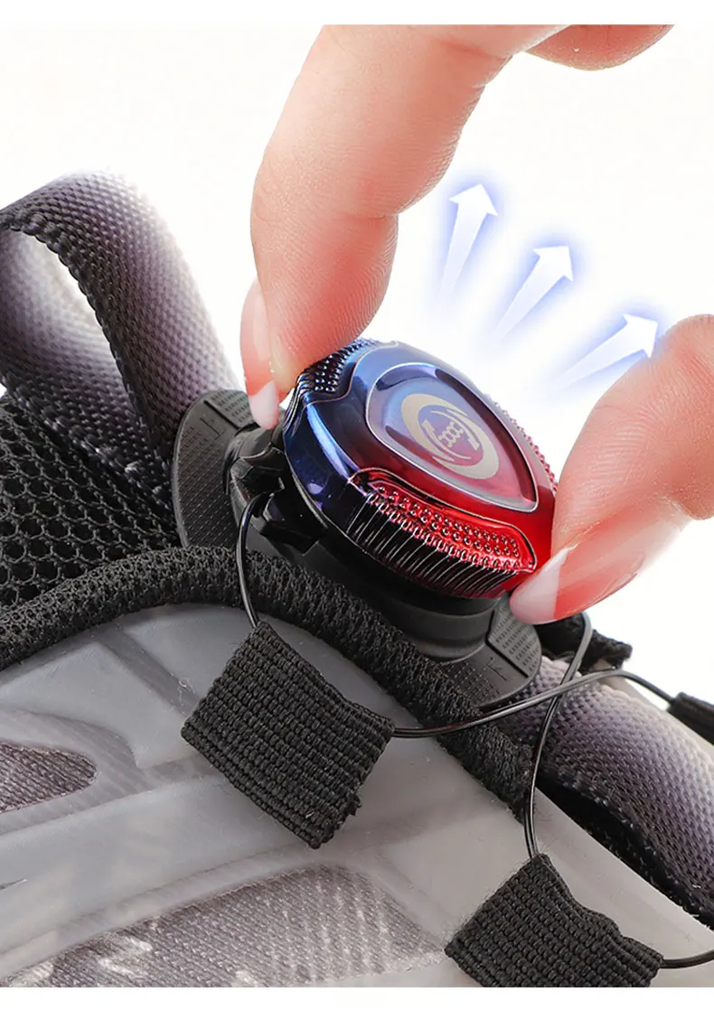 Colorful Automatic Shoelaces For Sneakers With Swivel Buckle No Tie Image 4
