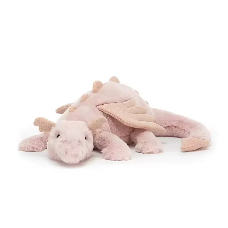 Peluche Jellycat ; Série Cœur d'amour ; Lapin ; Bouquet de roses ; Dragon rouge foncé ; Cadeau de la Saint-Valentin 2026