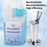 Matériaux dentaires médical Solution de nettoyage multi-enzymes Agent Instrument buccal détergent multi-enzymatique concentré sûr efficace 2