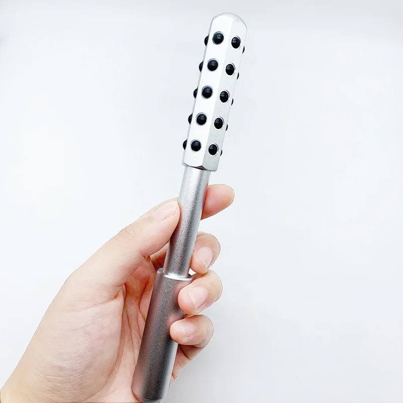 Beauty 24 Germanium Bar Facial Massager Beauty Stick 360° Face Roller Massage Lift Tool Easy To Carry Body Rel_voghion.com