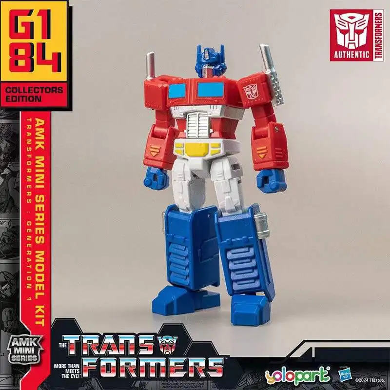 Yolopark Amk Mini Series Transformers Toys 12Cm/4.72 G1 Action Figures Optimus Prime Megatron Bumblebee Soundwave Starscream