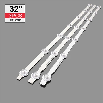 LED 백라이트 스트립, LG 32 인치 ROW2.1 Rev TV 32ln541u 32LN540V 32ln541v 6916L-1437A 6916L-1438A 6916L-1204A 6916L-1426A, 7-LED