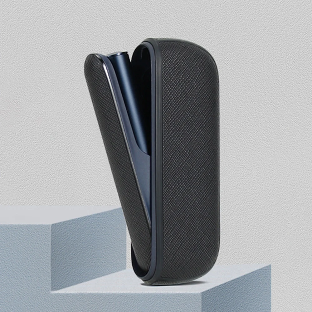 IQOS ILLUMA용 도어 커버 가죽 케이스 ICOS ILLUMA용 전자 담배 쉘 홀더 케이스 IQOS 액세서리용 파우치 가방 보호
