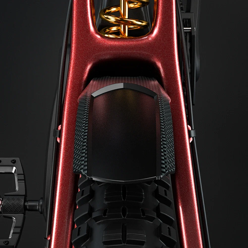 2pcs Bicycle Fenders Hard Shell Front/Rear Tire Wheel Fenders Carbon Fiber Mudguard MTB Mountain Bike Road Cycling Fix Gear